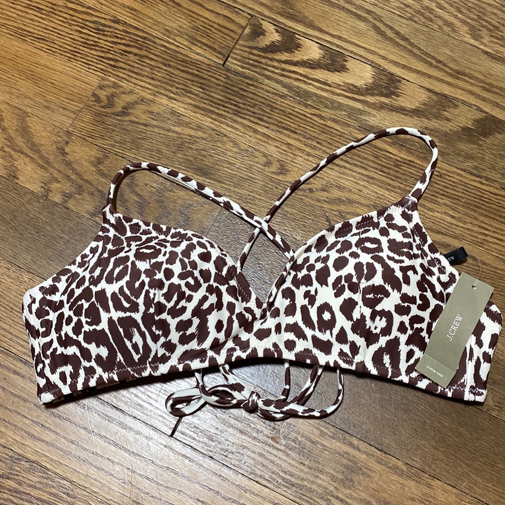 NWT J Crew Bikini Top